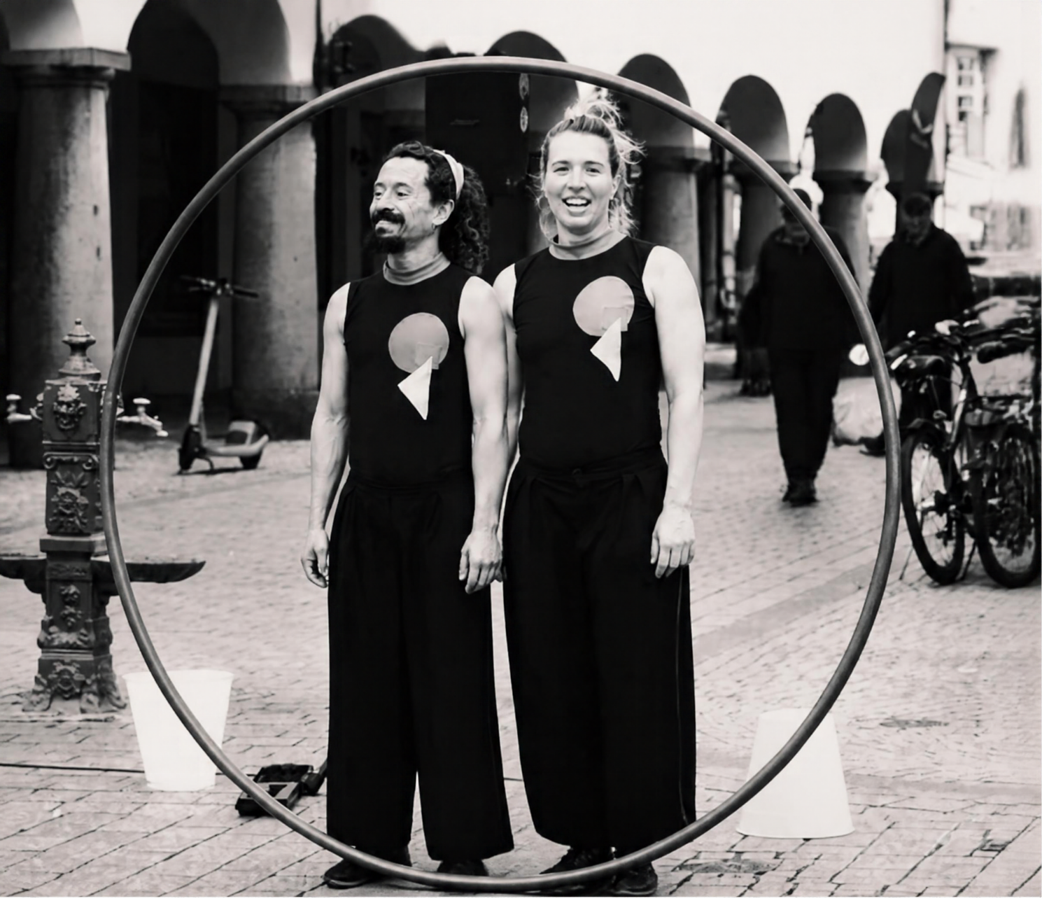 IRIS - Duo dans la roue Cyr