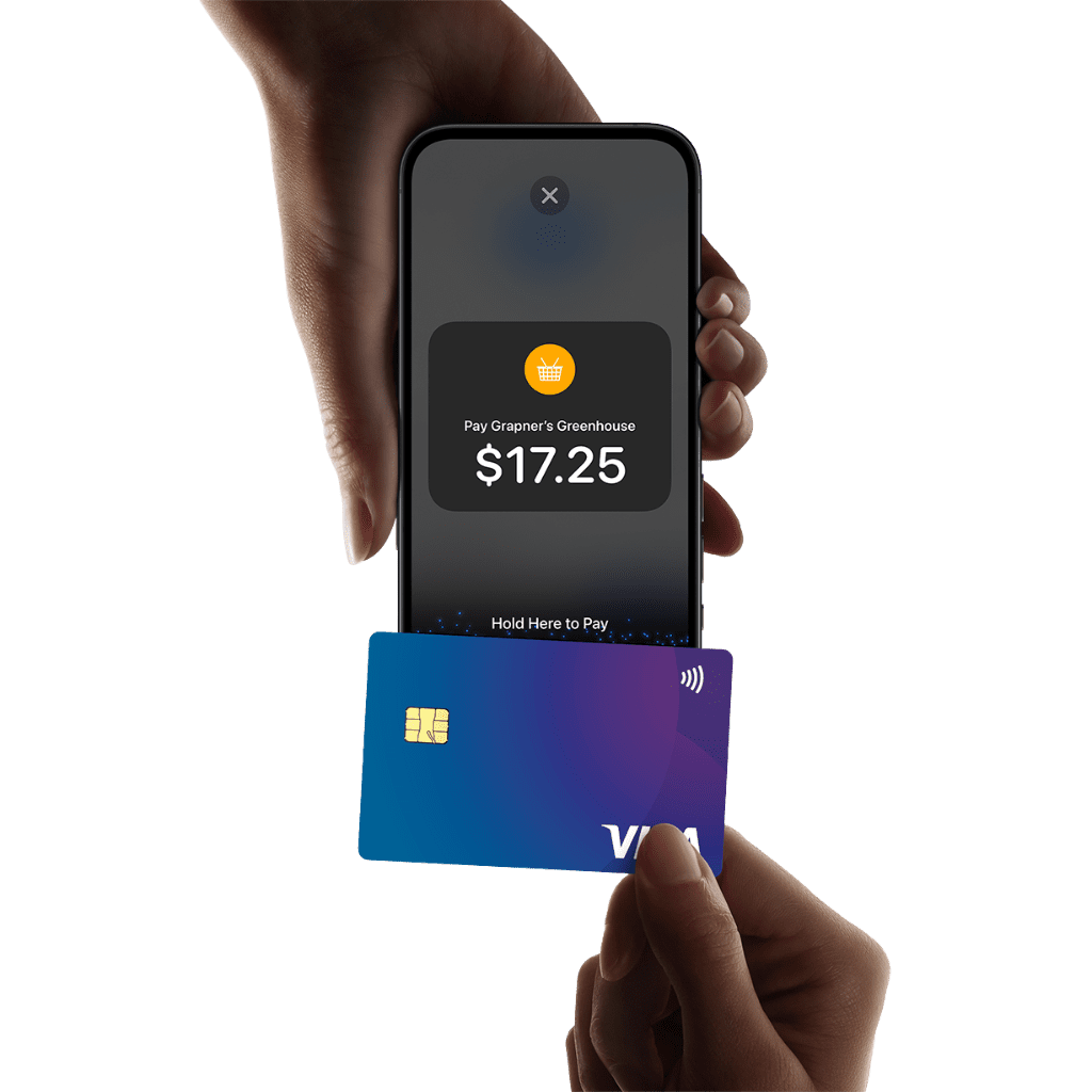 iPhone Tap to Pay contactless payment for bar tab checkout
