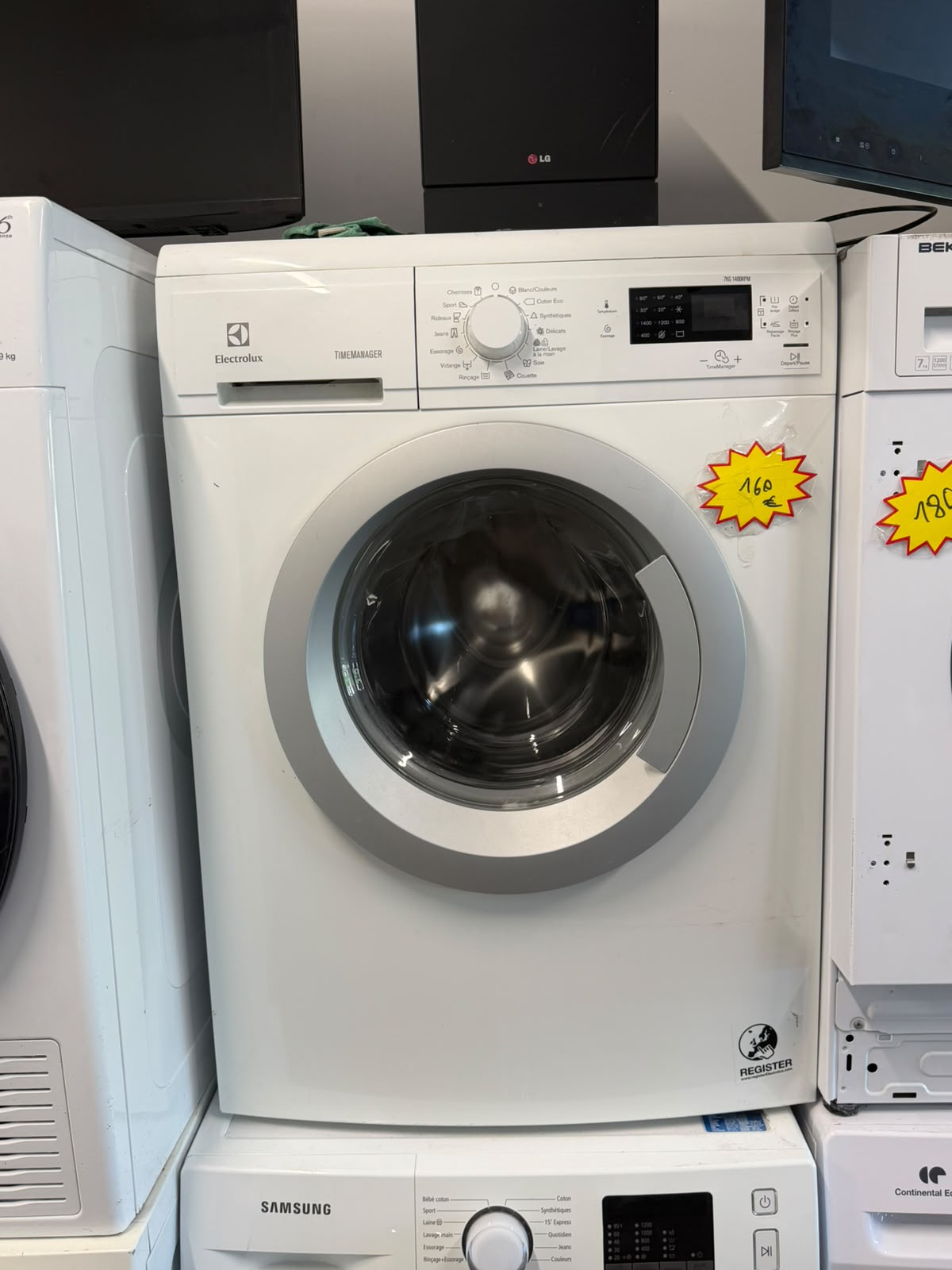 INDESIT Lave-linge 9kg A++ EcoTime — Occasion