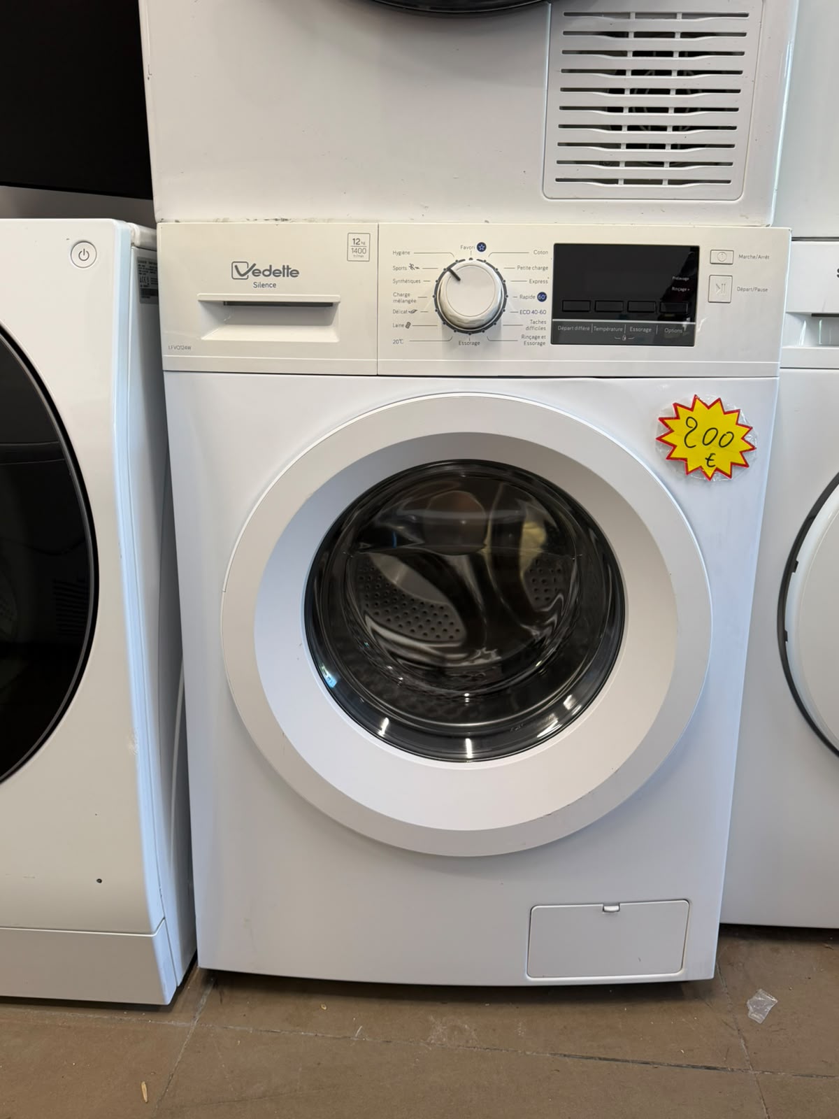 WHIRLPOOL FreshCare+ Lave-linge 8kg — Occasion
