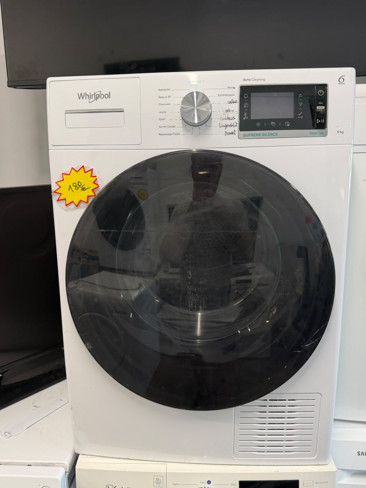 LG AI Wash Lave-linge 11kg vapeur anti-allergie — Occasion