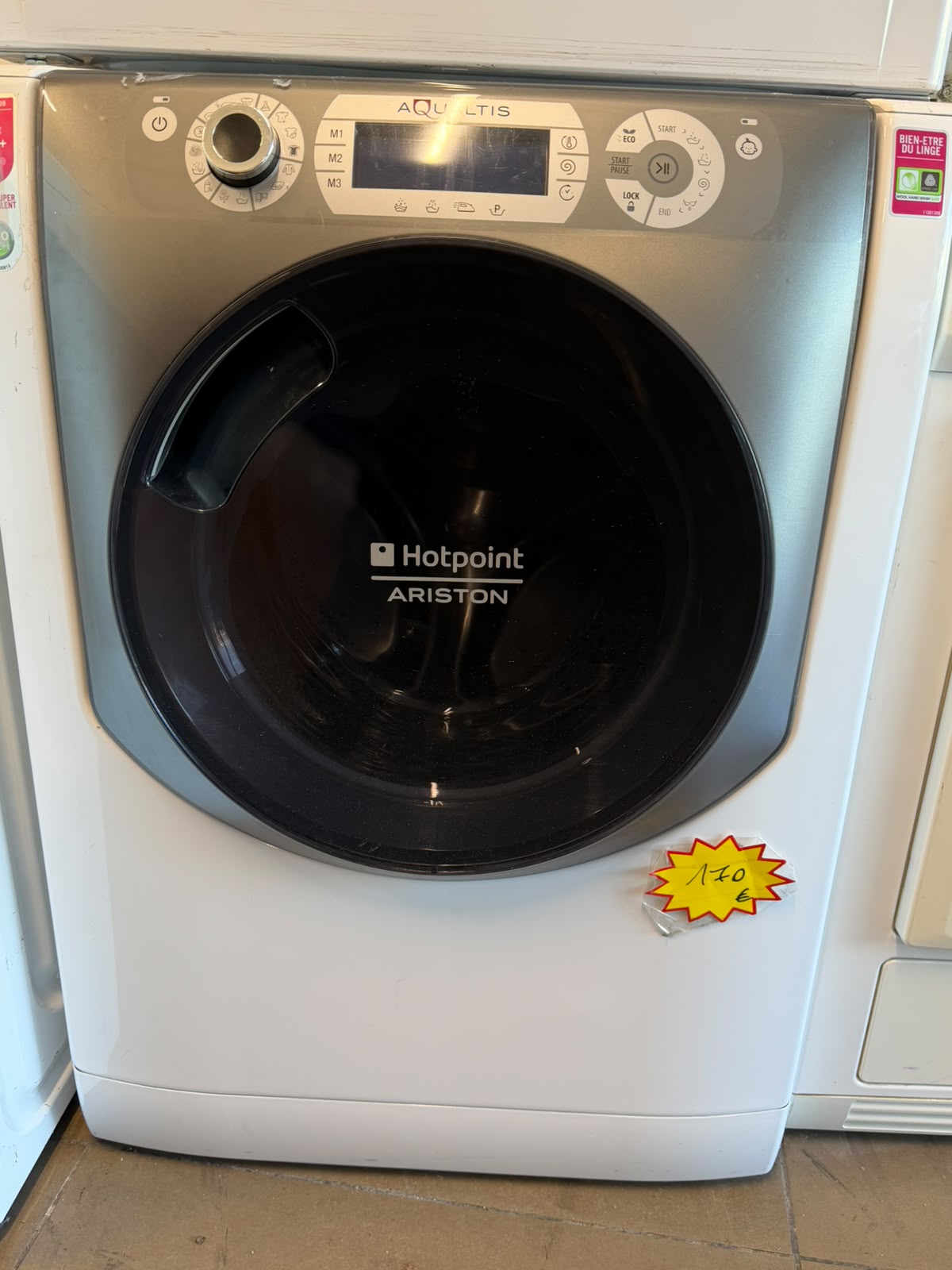 HOTPOINT ARISTON Aqualtis Lave-linge premium — Occasion