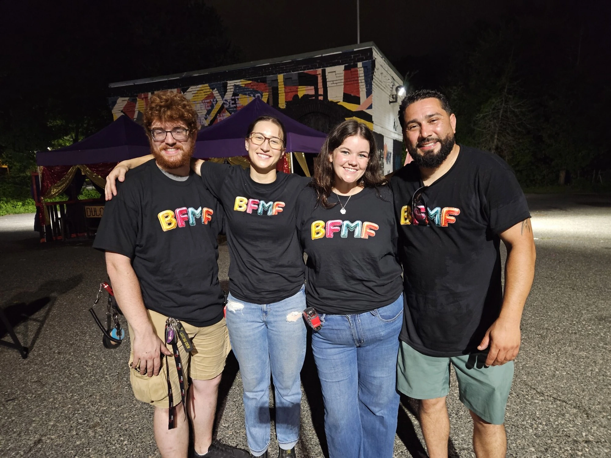 GEMS team at the Brighter Futures Music Festival