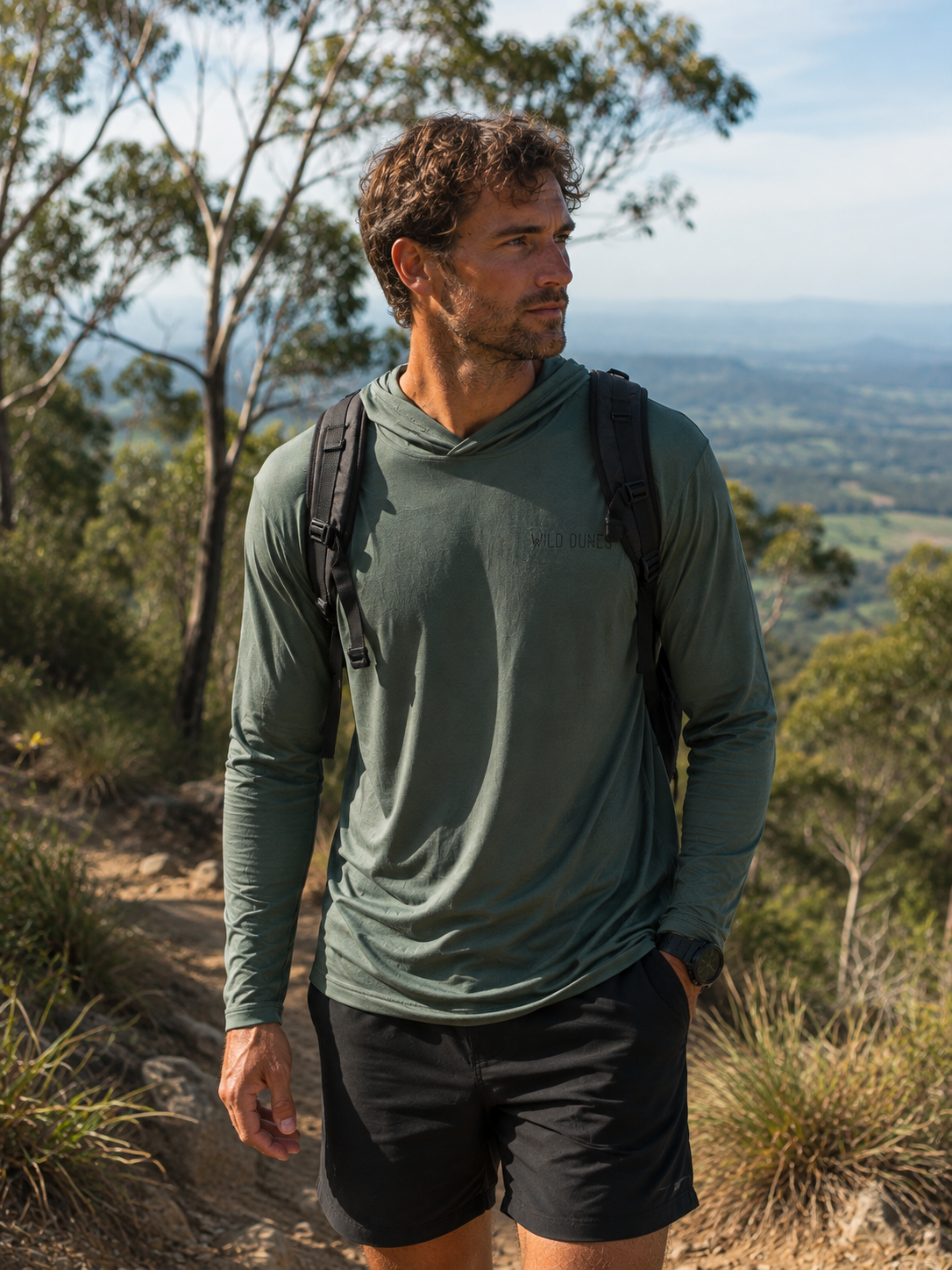 The Forest Green Bamboo Shirt 3