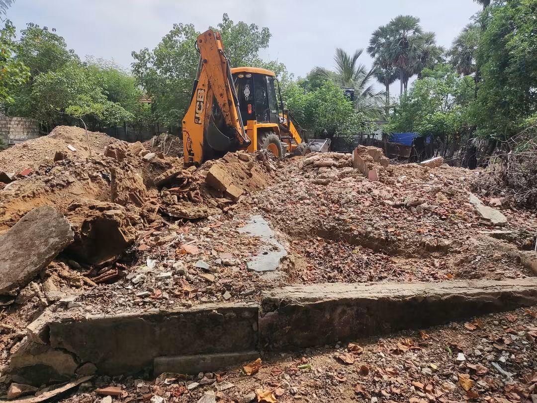 Excavator Ground Preparation