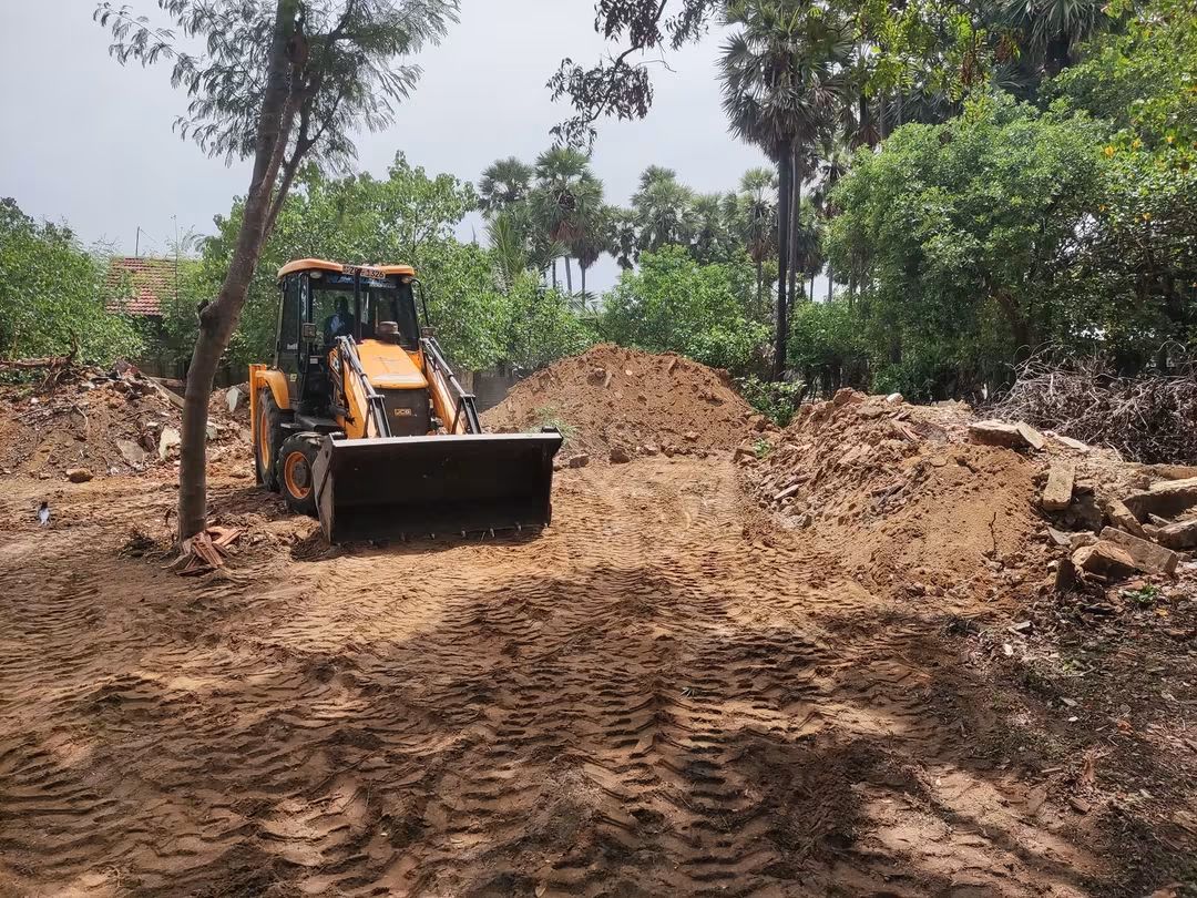 Debris and soil removal