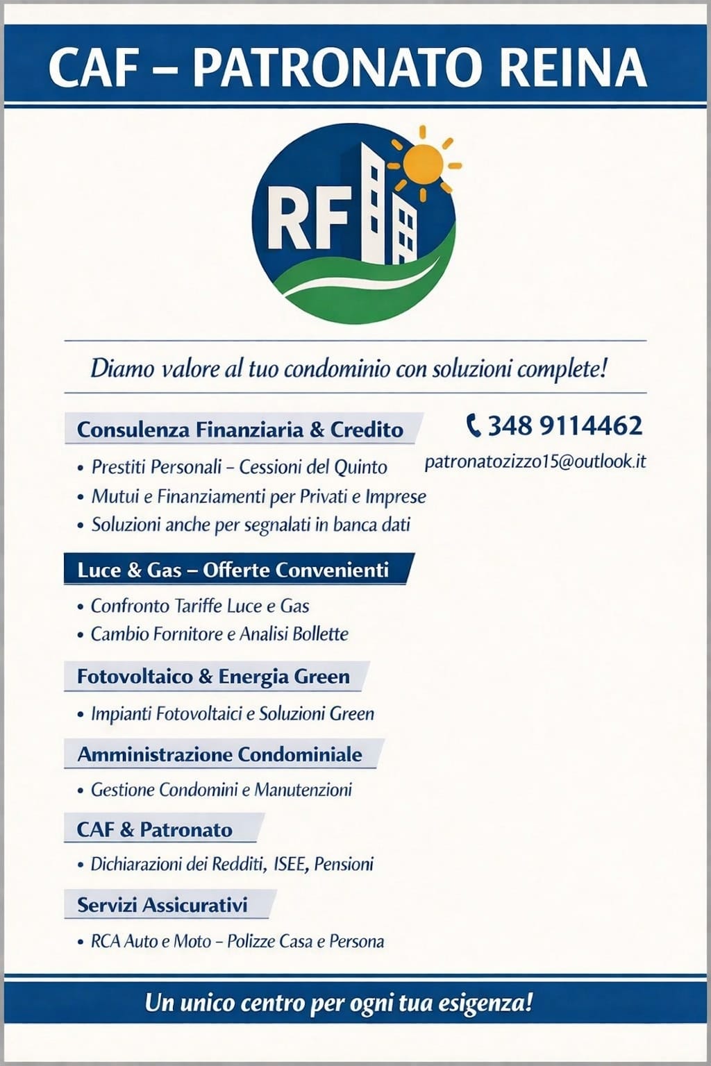 Logo CAF Patronato Reina