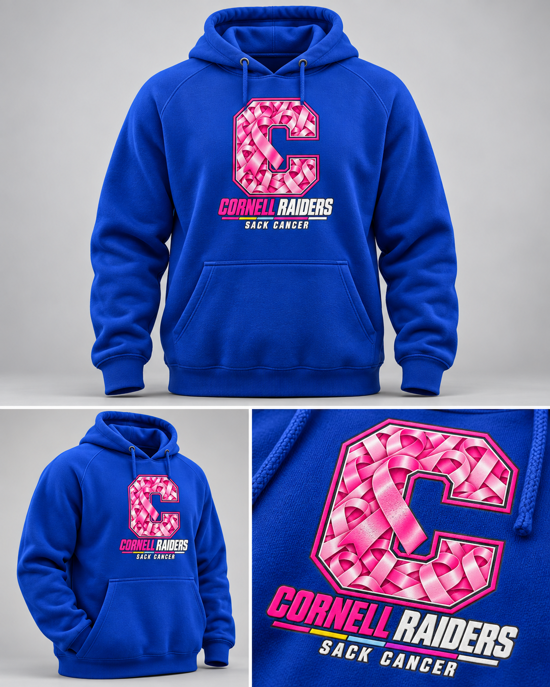 Cornell Breast Cancer Awareness Big C Hoodie