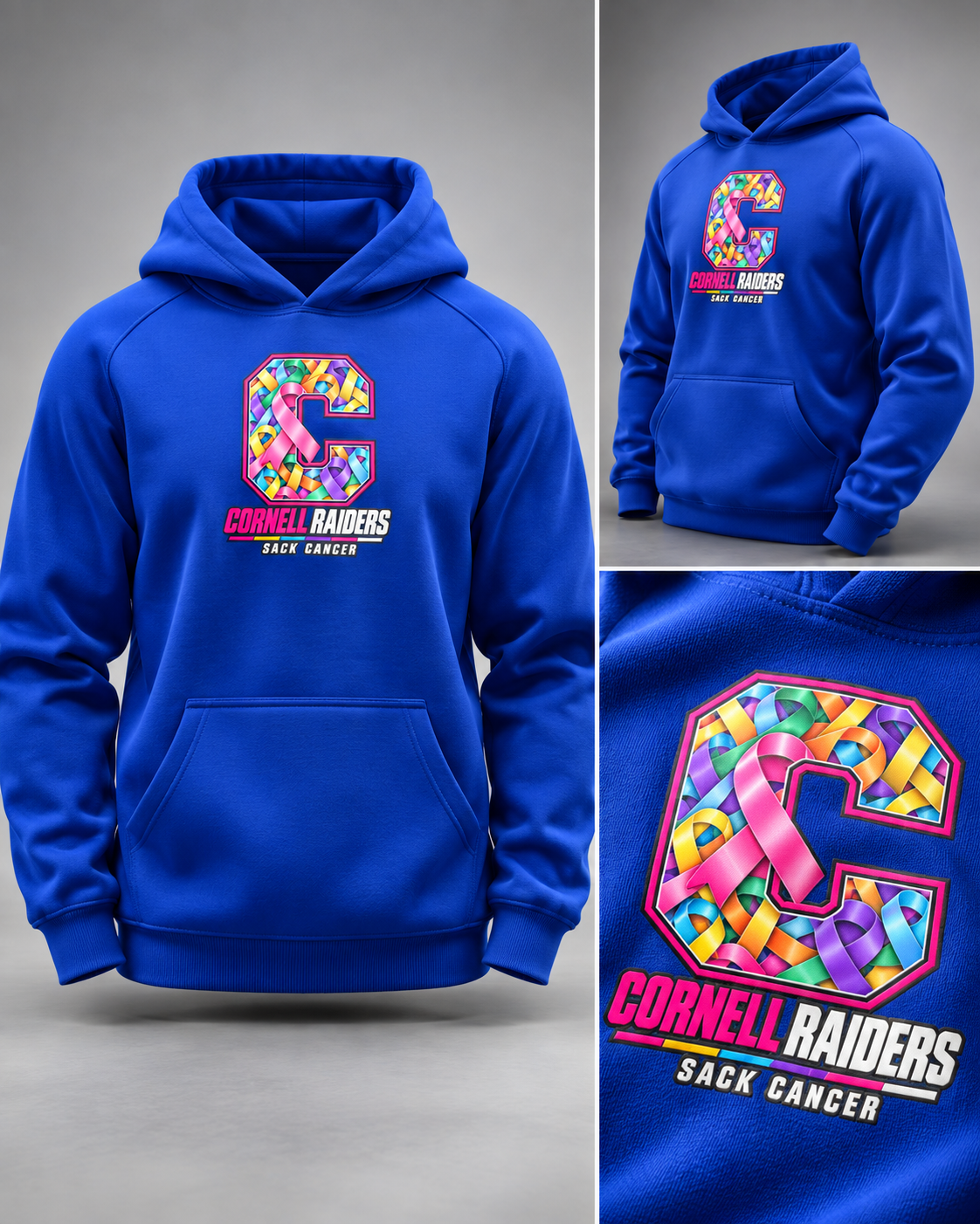 Cornell All Cancer Sucks Hoodie
