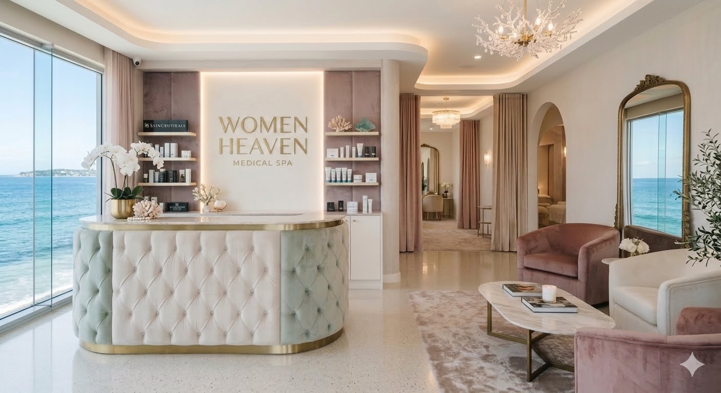 Women Heaven medical spa reception