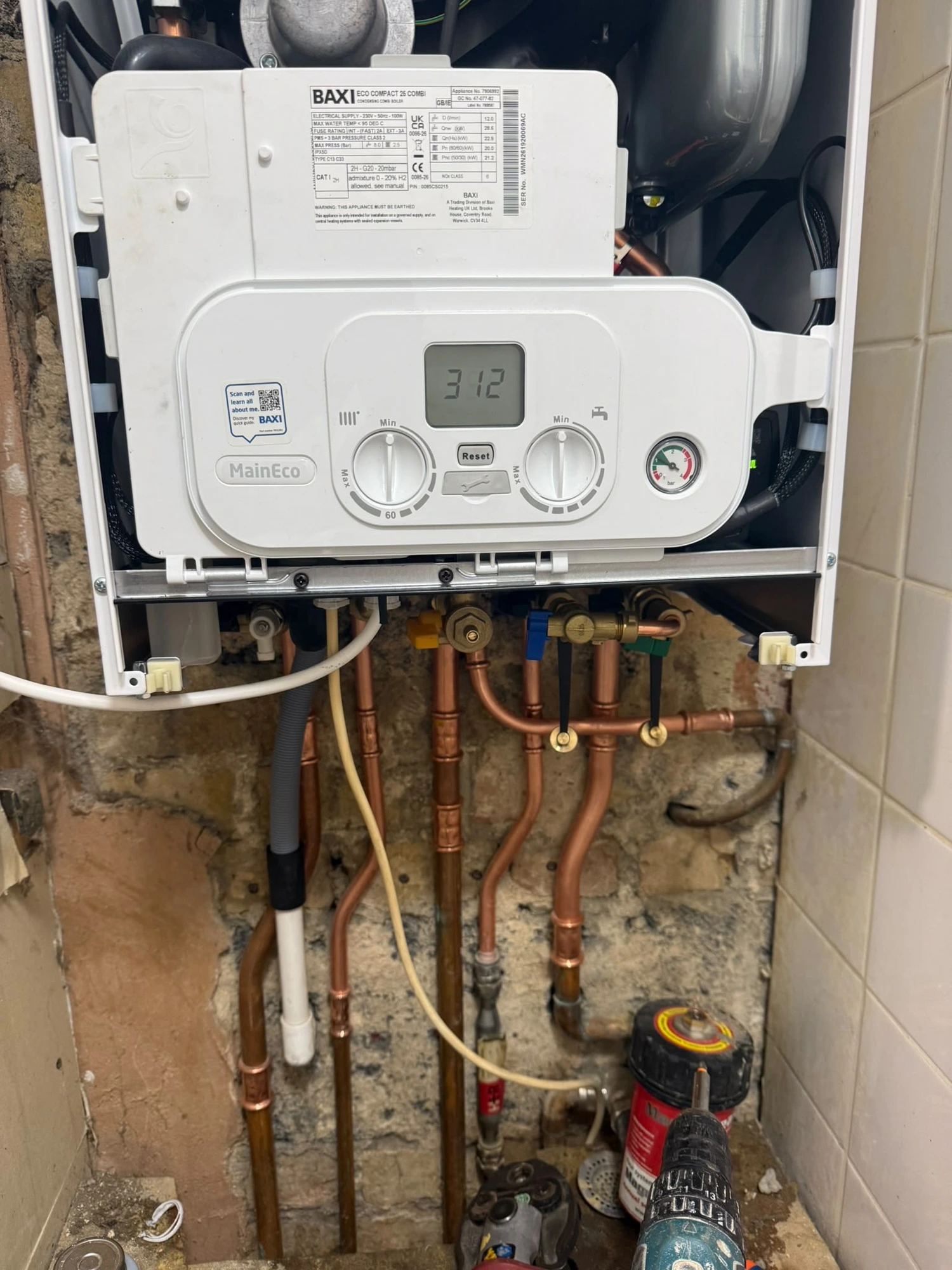 Burner and heat exchanger overhaul