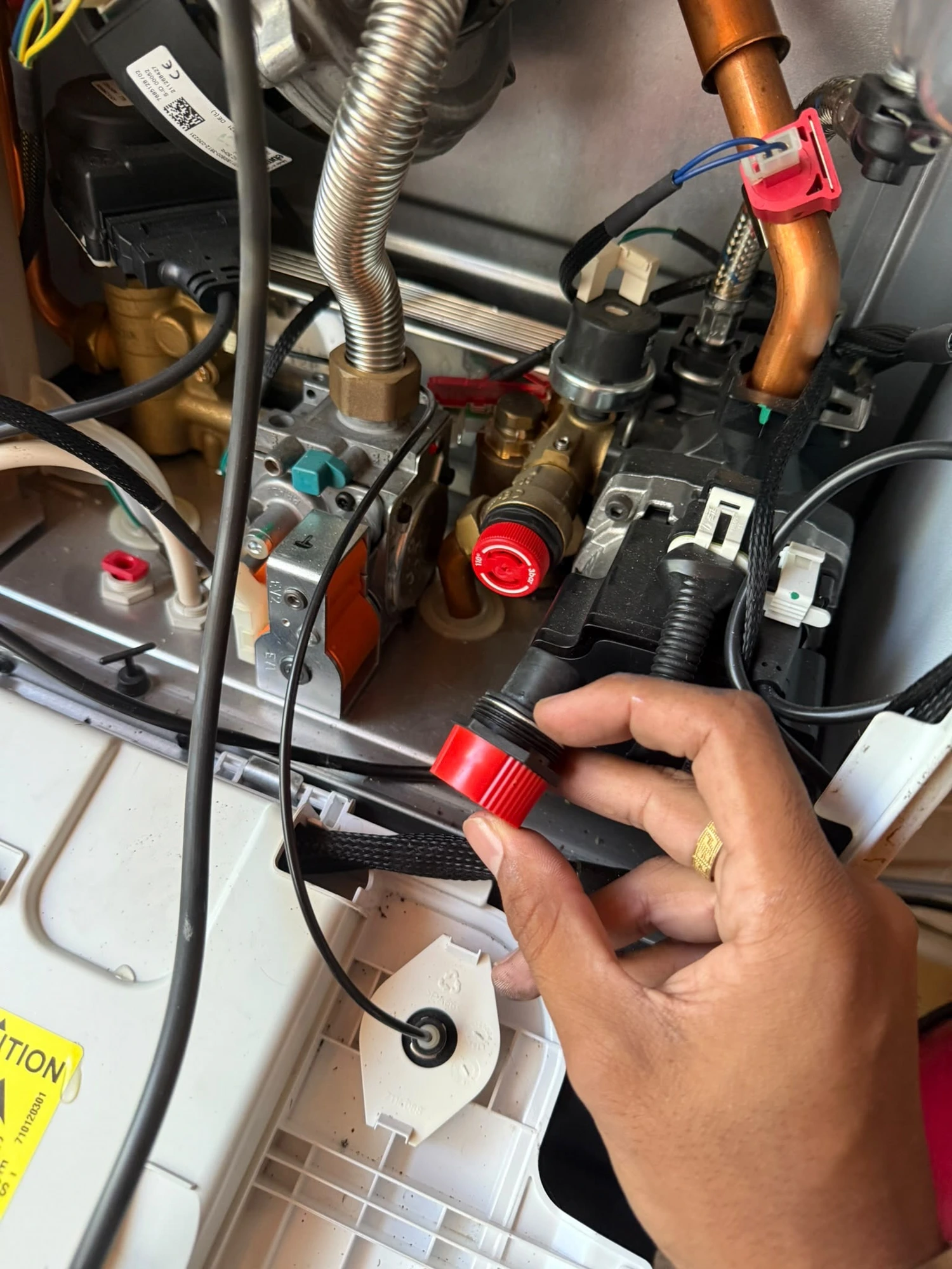 PRV and hydraulic assembly check
