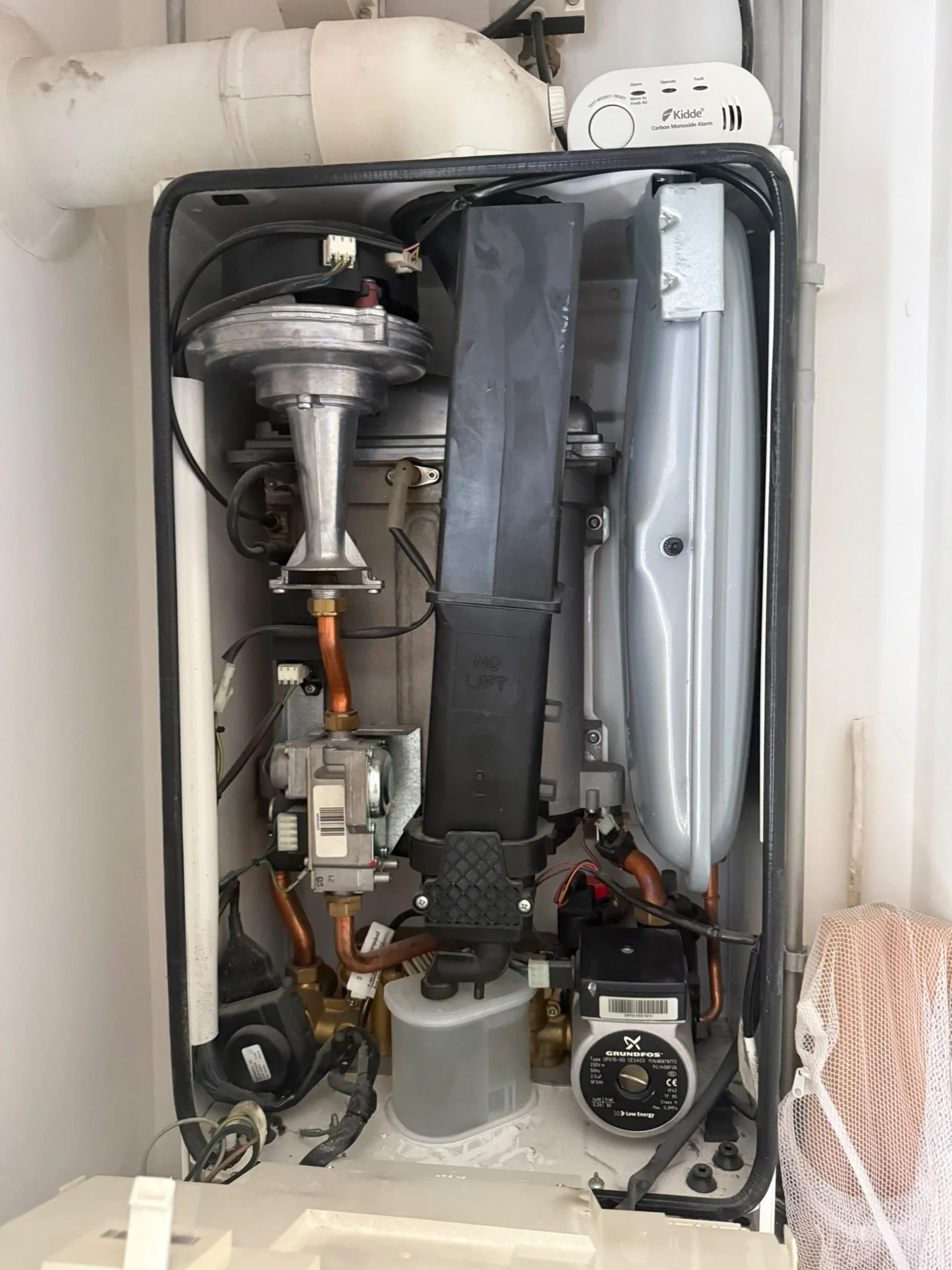 Full boiler strip-down and service