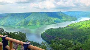 Krishna river Nallamala hills Srisailam