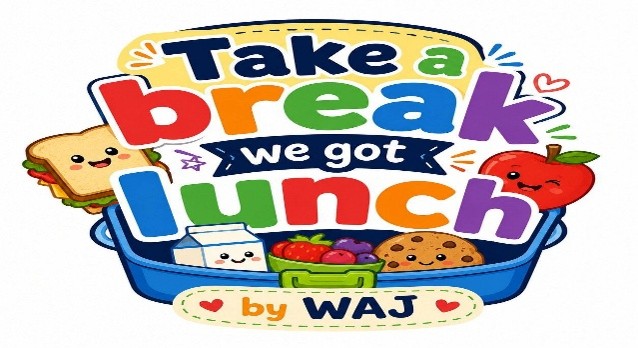 Take a break, we got lunch by WAJ