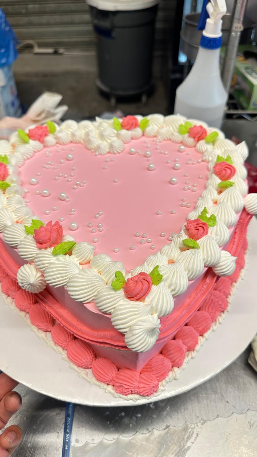 Pastel corazón