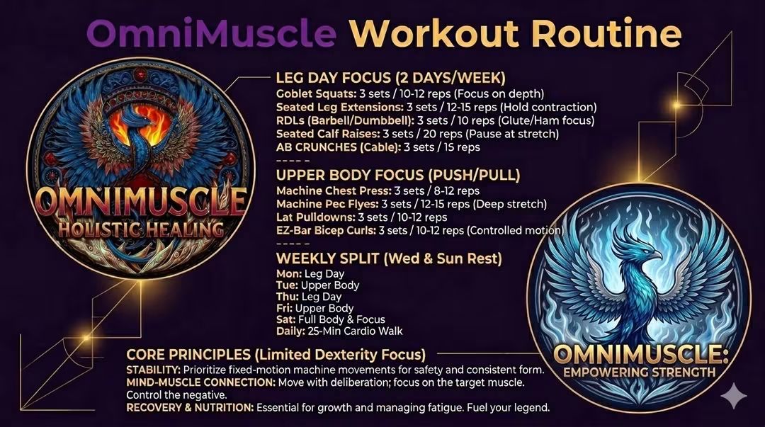 My OmniMuscle Workout Routine 💪🏾