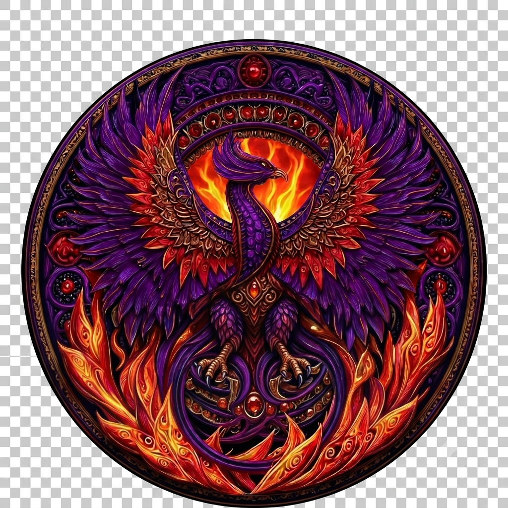 OMNIMUSCLE phoenix medallion