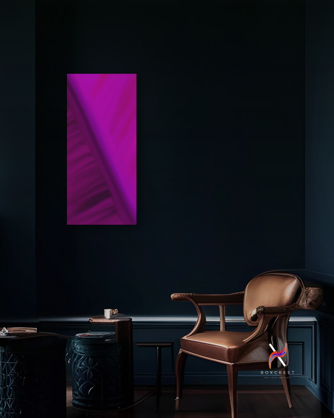 A Boxcreet piece within a beautifully designed interior