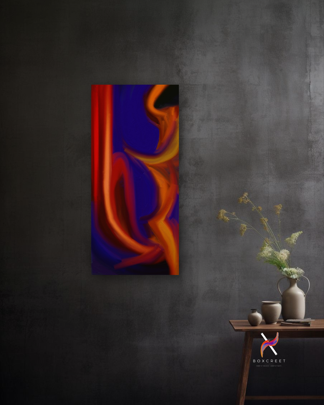 A Boxcreet piece within a beautifully designed interior