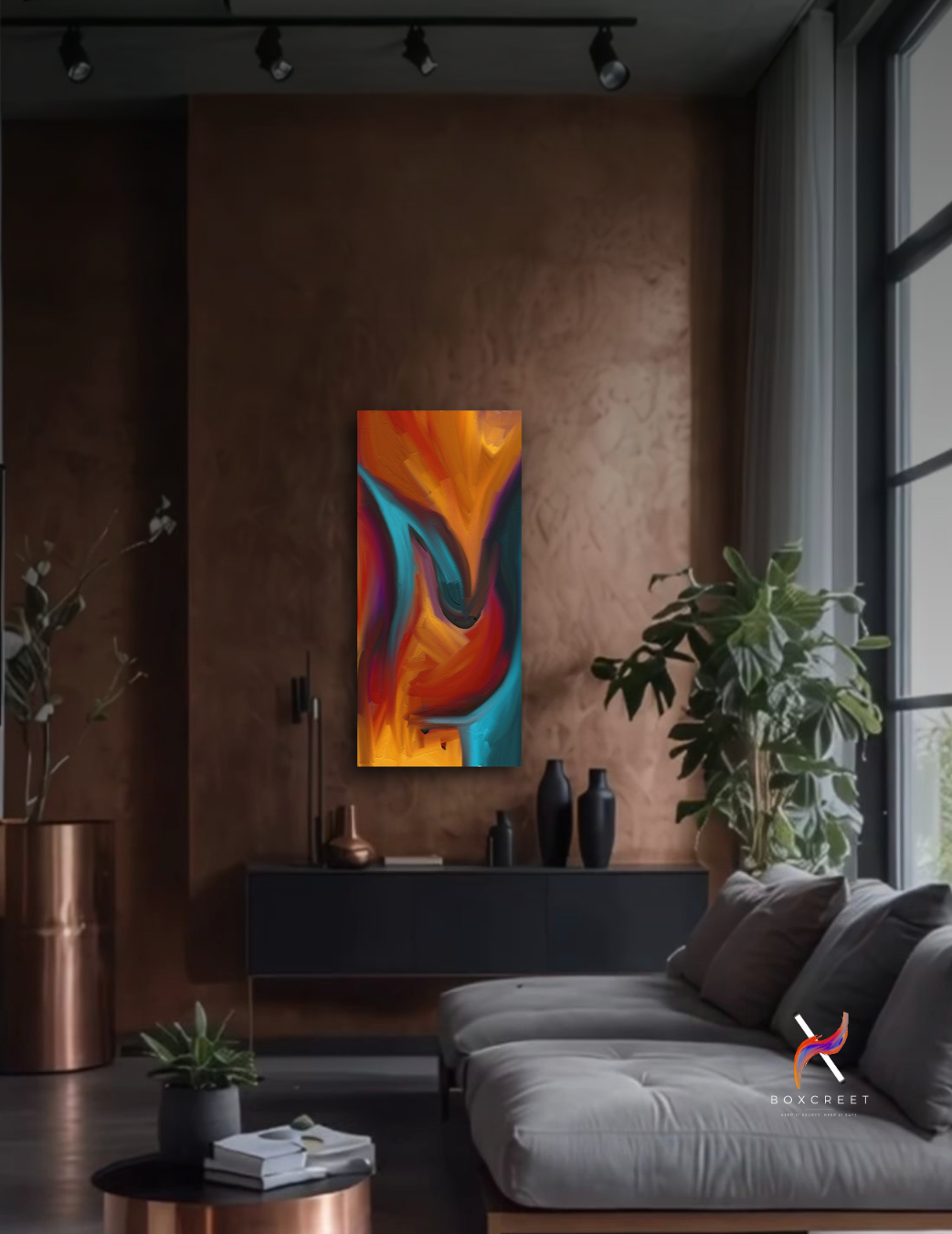 A Boxcreet piece within a beautifully designed interior