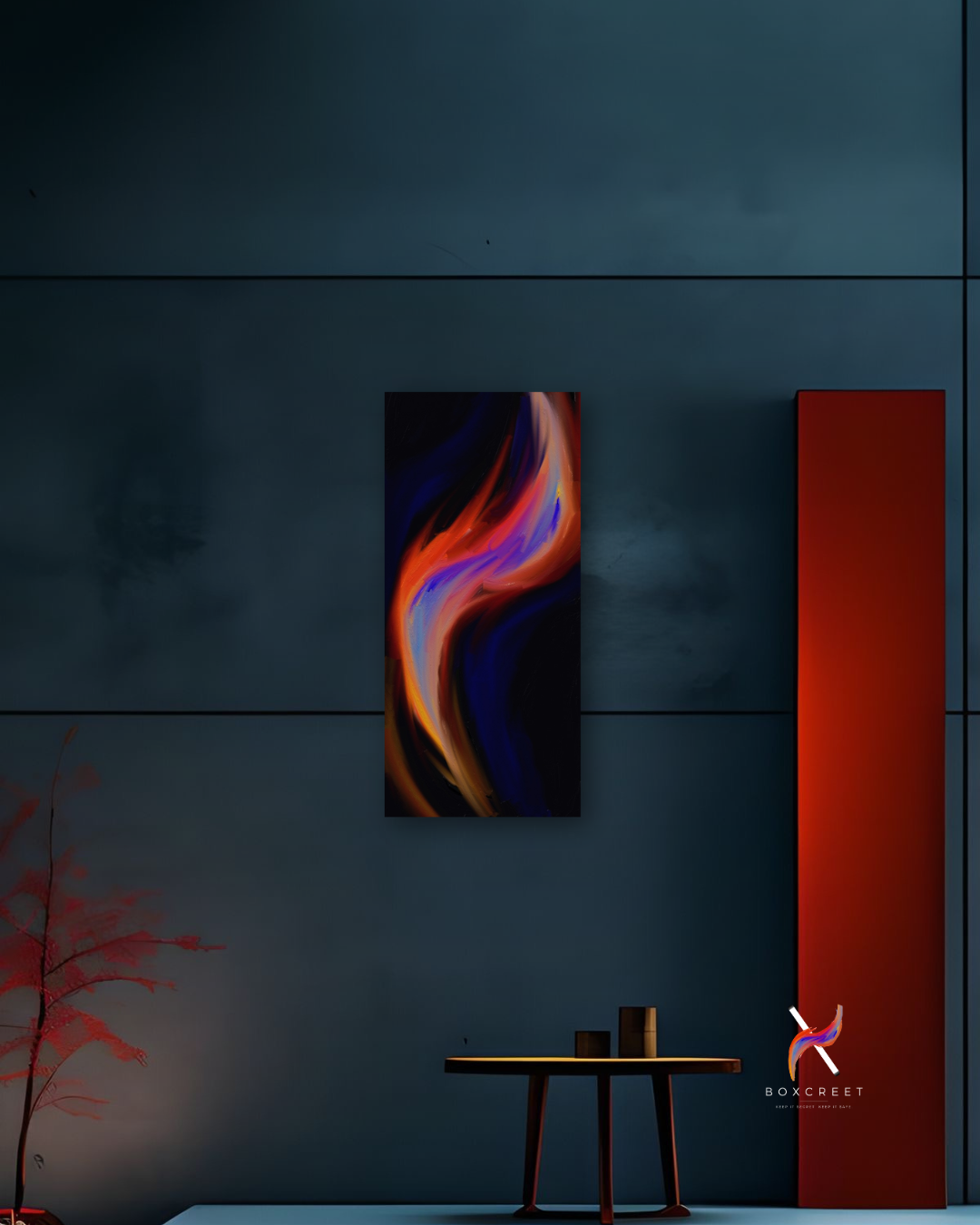 A Boxcreet piece within a beautifully designed interior