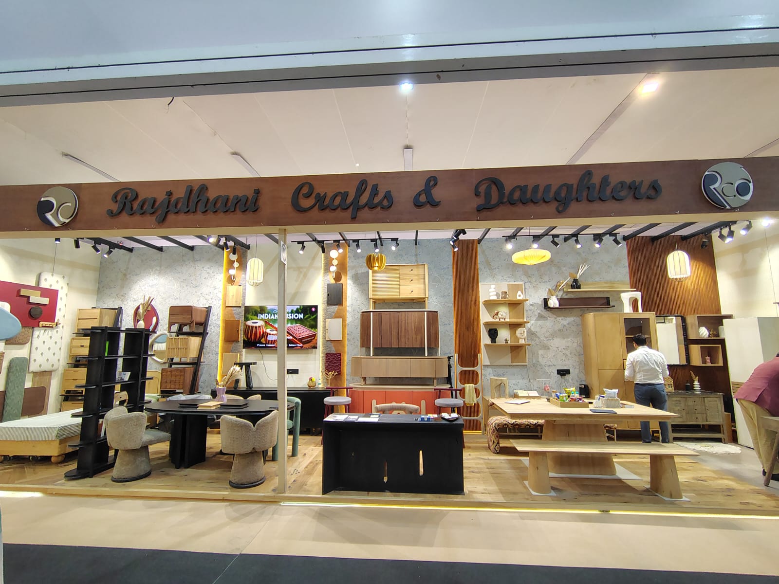 Rajdhani Crafts & Daughters stall at IHGF Autumn 2025