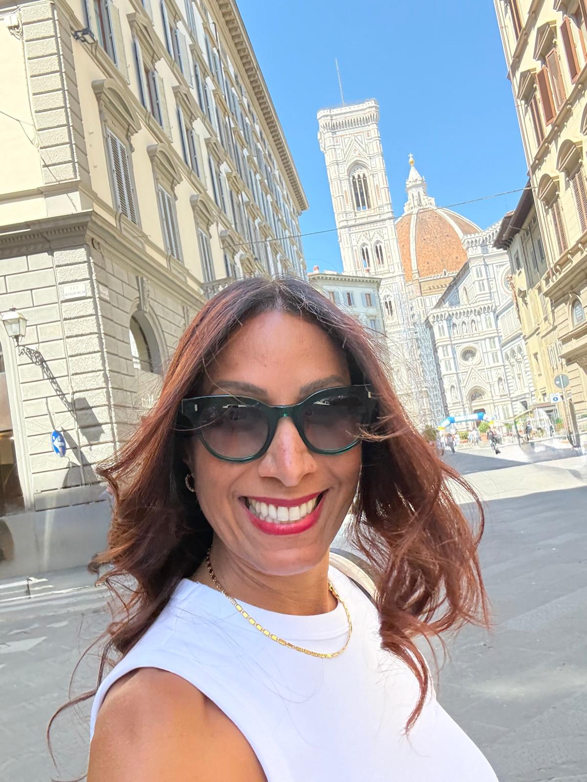 Natalie experiencing Florence & Tuscany