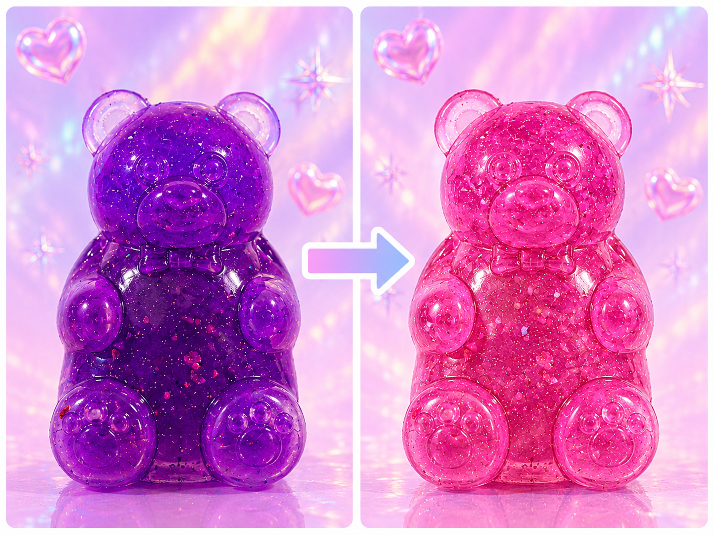 Purple → Pink
