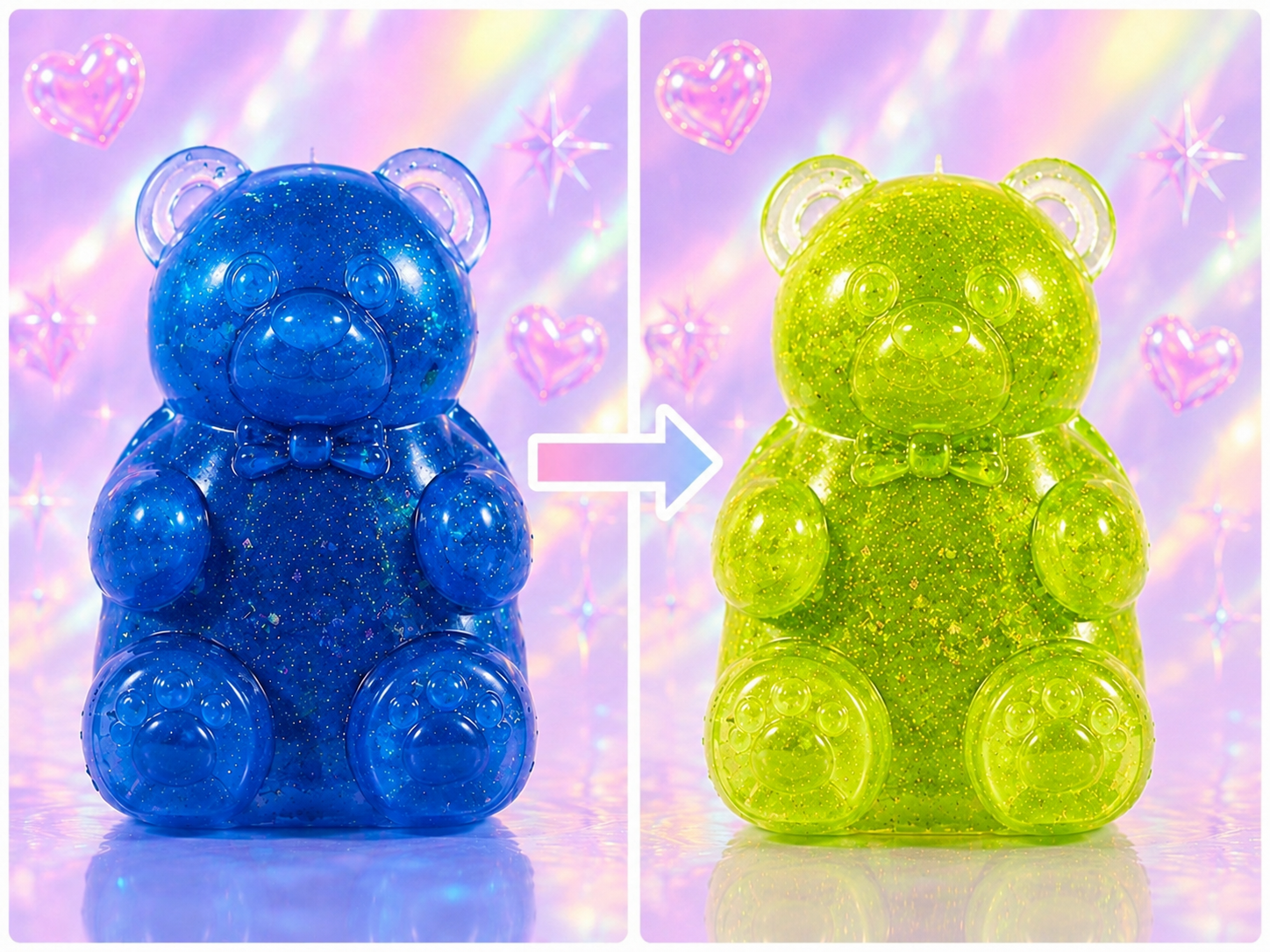 Cyan → Green Yellow