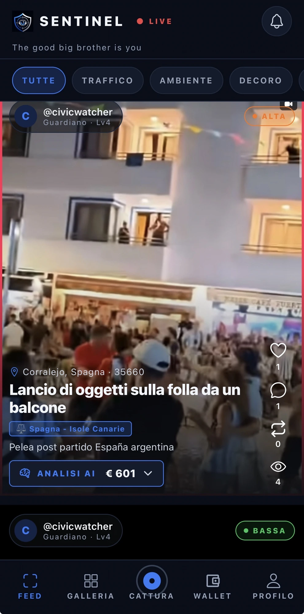 Sentinel Feed